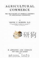 AGRICULTURAL COMMERCE VOLUME 7（1922 PDF版）