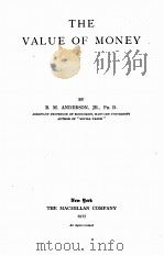 THE VALUE OF MONEY（1917 PDF版）
