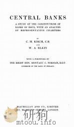 CENTRAL BANKS（1928 PDF版）