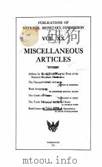 THE ORIGIN OF THE NATIONAL BANKING SYSTEM VOLUME 5 1910 PDF电子版封面
