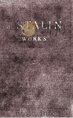 J.V.STALIN WORKS VOLUME 2 1907-1913 1953 PDF电子版封面