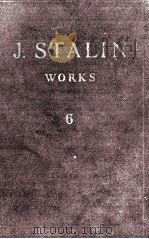 J.V.STALIN WORKS VOLUME 6 1924 1953 PDF电子版封面