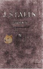 J.V.STALIN WORKS VOLUME 9 1926-1927 1954 PDF电子版封面