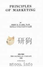 PRINCIPLES OF MARKETING（1924 PDF版）