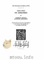 DE LEGATIONIBUS LIBRI TRES THE TRANSLATION VOLUME TWO（1924 PDF版）