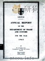 ANNUAL REPORT OF THE DEPARTMENT OF TRADE AND CUSTOMS FOR THE YEAR 1963（ PDF版）