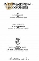 INTERNATIONAL ECONOMICS（1948 PDF版）