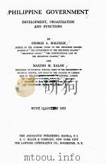 PHILIPPINE GOVERNMENT（1923 PDF版）