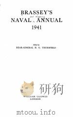 BRASSEY‘S NAVAL AND SHIPPING ANNUAL 1941 PDF电子版封面 H.G. THURSFIELD