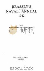 BRASSEY‘S NAVAL AND SHIPPING ANNUAL 1942 FIFTR-THIRD REAR OF PUBLICATION PDF电子版封面 H.G. THURSFIELD