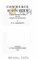 COMMERCE AND SOCIETY（1936 PDF版）
