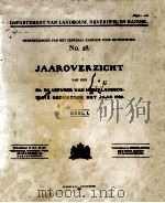 JAAROVERZICHT NO.28 DEEL 1 1925 PDF电子版封面