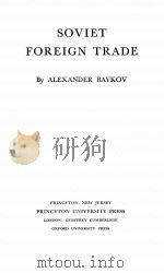 SOVIET FOREIGN TRADE（1946 PDF版）