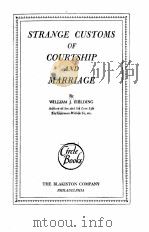 STRANGE CUSTOMS OF COURTSHIP AND MARRIAGE（1942 PDF版）