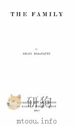 THE FAMILY 1915 PDF电子版封面