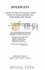 FOLKWAYS（1906 PDF版）