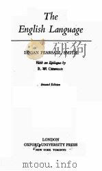 THE ENGLISH LANGUAGE（1956 PDF版）
