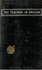 THE TEACHING OF ENGLISH 1966 PDF电子版封面