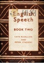ENGLISH SPEECH A FIRST SOURSE IN PRONUNCIATION BOOK TWO 1958 PDF电子版封面