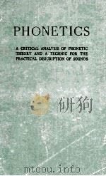 PHONETICS 1943 PDF电子版封面 KENNETH L. PIKE