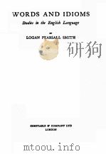 WORDS AND IDIOMS（1957 PDF版）