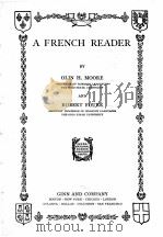 A FRENCH READER（1925 PDF版）