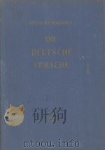 DIE DEUTSCHE SPRACHE 13. AUFLAGE（1958 PDF版）