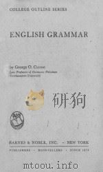 ENGLISH GRAMMAR（1947 PDF版）