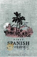 FIRST SPANISH COURSE（1941 PDF版）