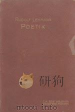 POETIK 1919 PDF电子版封面