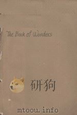 THE BOOK OF WONDERS PDF电子版封面