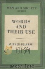 WORDS AND THEIR USE（ PDF版）
