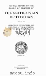 ANNUAL REPORT OF THE BOARD OF REGENTS OF THE SMITHSONIAN INSTITUTION 1928（1929 PDF版）