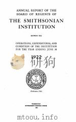 ANNUAL REPORT OF THE BOARD OF REGENTS OF THE SMITHSONIAN INSTITUTION 1922（1924 PDF版）