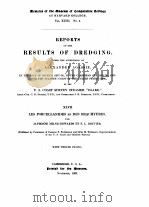 REPORTS ON THE RESULTS OF DREDGING UNDER THE SUPERVISION OF ALEXANDER AGASSIZ NO. 4 1923 PDF电子版封面