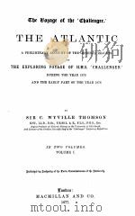THE ATLANTIC VOLUME I（1877 PDF版）