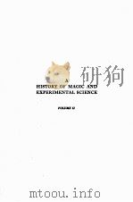 A HISTORY OF MAGIC AND EXPERIMENTAL SCIENCE VOLUME II（1923 PDF版）
