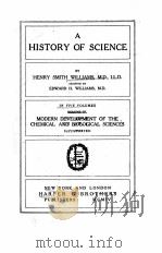 A HISTORY OF SCIENCE VOLUME IV 1904 PDF电子版封面
