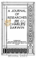 A JOURNAL OF RESEARCHES（1910 PDF版）