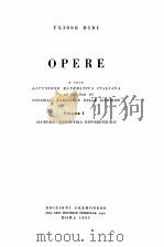OPERE A CURA DELL‘UNIONE MATEMATICA ITALIANA E COL CONTRIBUTO DEL CONSIGLIO NAZIONALE DELLE RICERCHE（1953 PDF版）