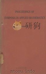 PROCEEDINGS OF SYMPOSIA IN APPLIED MATHEMATICS VOLUME II ELECTROMAGNETIC THEORY 1950 PDF电子版封面