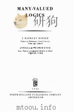 MANY-VALUED LOGICS（1952 PDF版）
