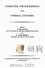 COMPUTER PROGRAMMING AND FORMAL SYSTEMS（1963 PDF版）