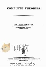 COMPLETE THEORIES（1956 PDF版）