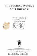 THE LOGICAL SYSTEMS OF LESNIEWSKI（1962 PDF版）