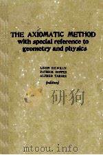THE AXIOMATIC METHOD 1959 PDF电子版封面