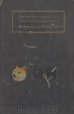 THE NATIONAL COUNCIL OF TEACHERS OF MATHEMATICS:MATHEMATICS IN MODERN LIFE 1931 PDF电子版封面 W.D. REEVE