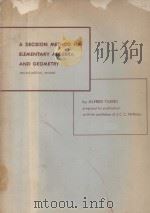 A DECISION METHOD FOR ELEMENTARY ALGEBRA AND GEOMETRY 1951 PDF电子版封面 ALFRED TARSKI