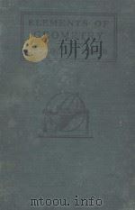 ELEMENTS OF GEOMETRY（1896 PDF版）