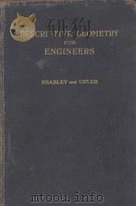 DESCRIPTIVE GEOMETRY FOR ENGINEERS FIRST EDITION（1937 PDF版）
